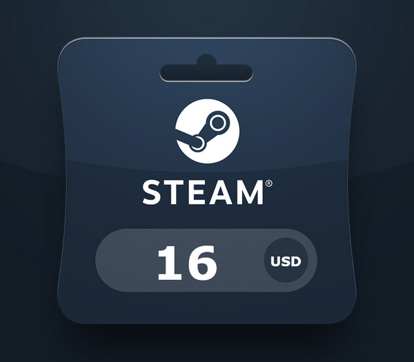 Steam Gift Card USD 16 TR Activation Code
