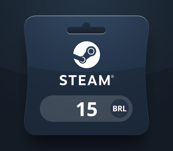 Steam Wallet BRL 15 Gift Card BR