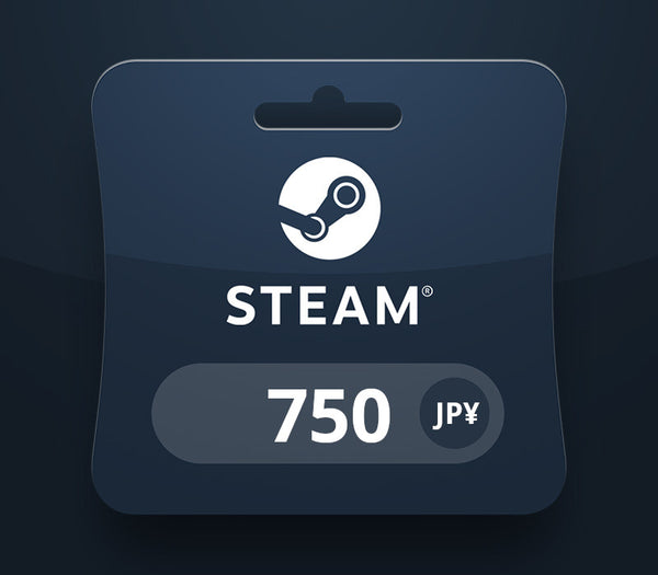 Steam Wallet JPY 750 Gift Card JP