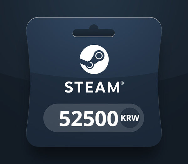Steam Wallet KRW 52500 Gift Card KR