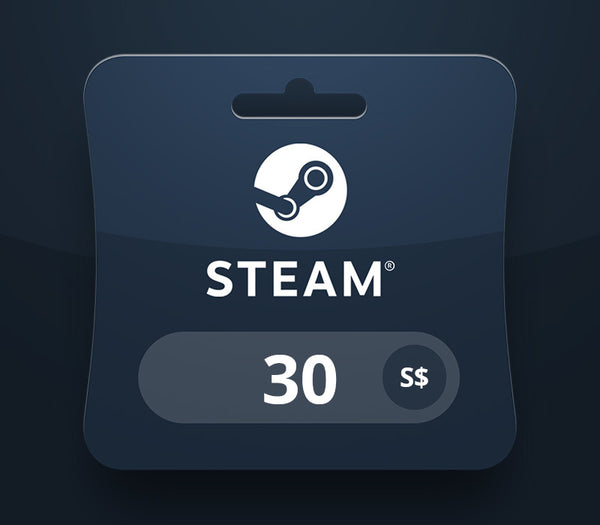 Steam Wallet SGD 30 Gift Card SG