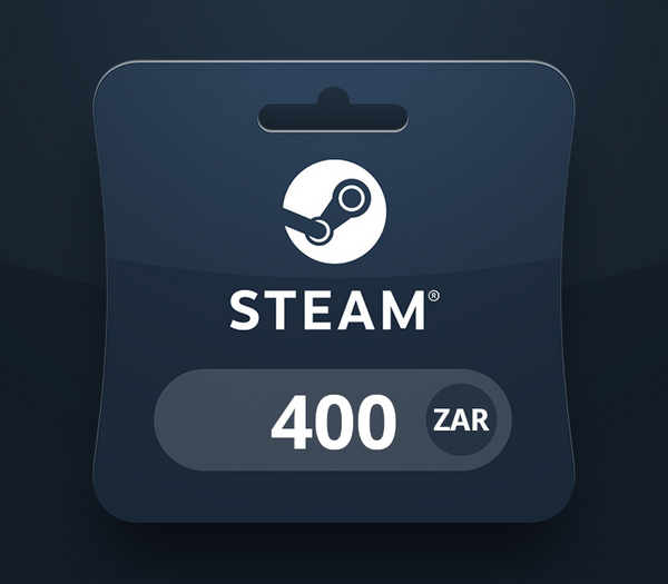 Steam Wallet ZAR 400 Gift Card ZA