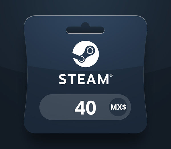 Steam Wallet MXN 40 Gift Card MX