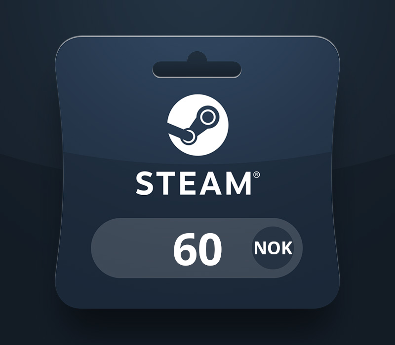 Steam Wallet NOK 60 Gift Card NO