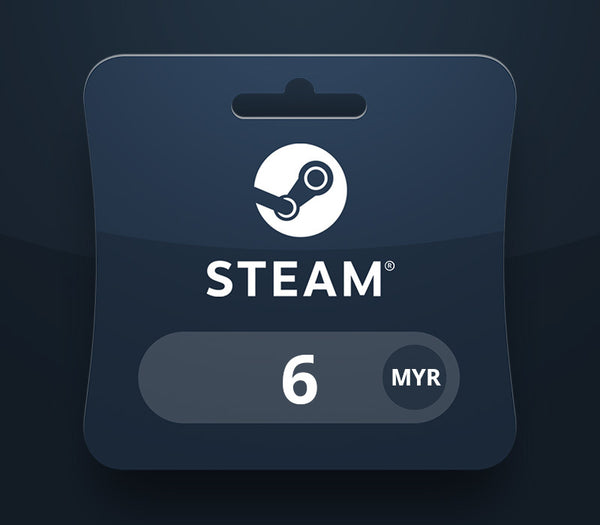 Steam Wallet MYR 6 Gift Card