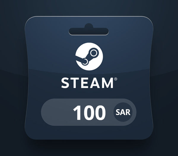 Steam Wallet SAR 100 Gift Card SA