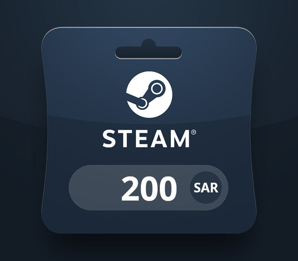 Steam Wallet SAR 200 Gift Card SA