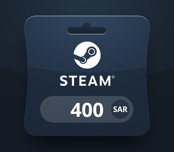 Steam Wallet SAR 400 Gift Card SA