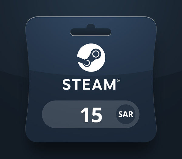 Steam Wallet SAR 15 Gift Card SA