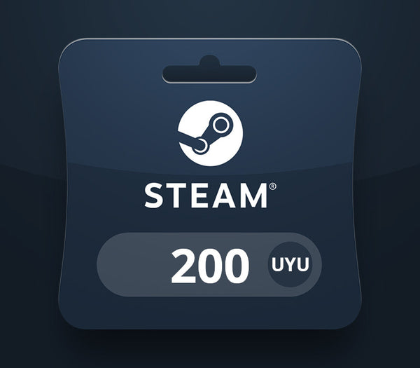 Steam Wallet UYU 200 Gift Card UY