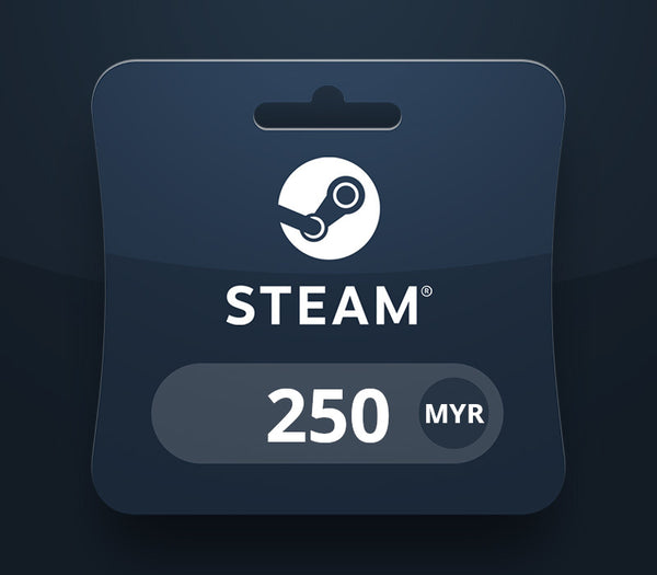 Steam Wallet MYR 250 Gift Card MY