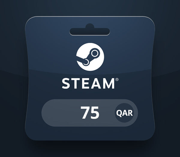 Steam Wallet QAR 75 Gift Card QA