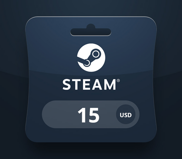 Steam Wallet USD 15 Gift Card HN