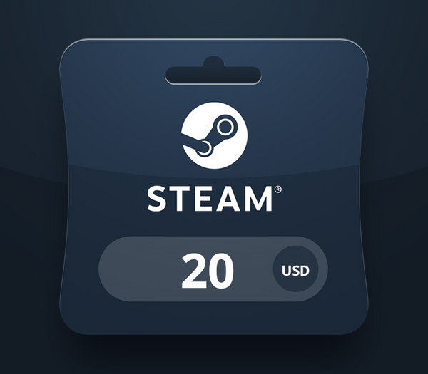 Steam Wallet USD 20 Gift Card GE