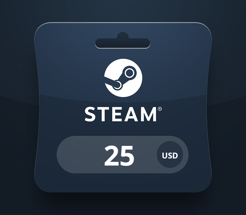 Steam Wallet USD 25 Gift Card GY