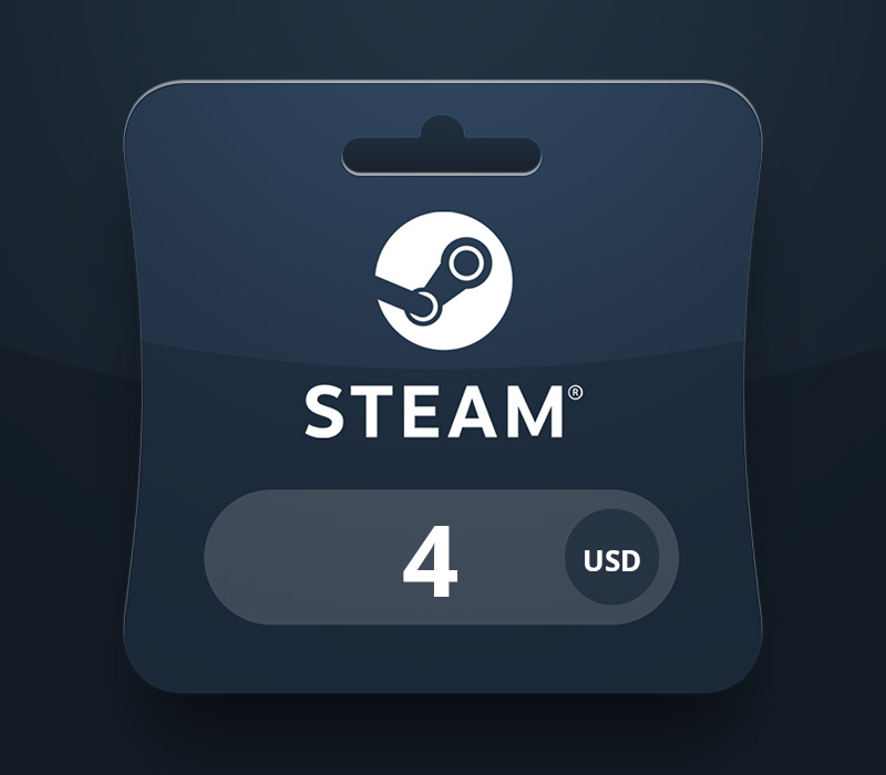 Steam Wallet USD 4 Gift Card PA