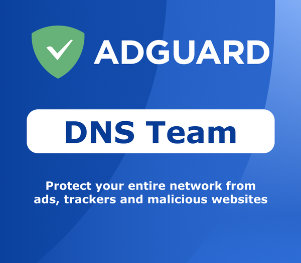 AdGuard DNS Team Key (1 Month / 200 Devices)