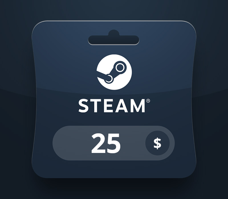 Steam Wallet USD 25 Gift Card BD