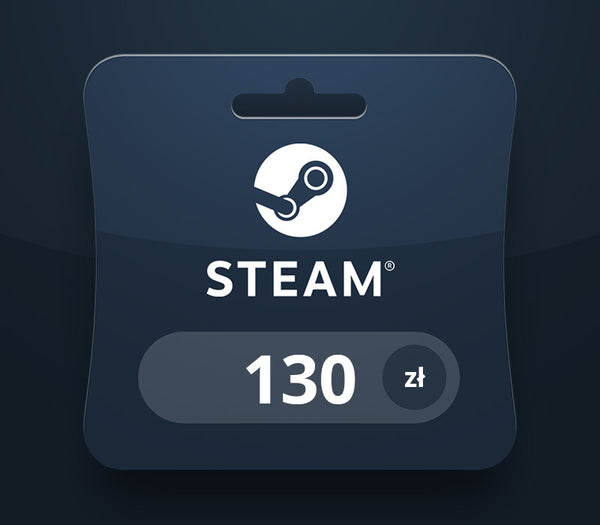 Steam Wallet PLN 130 Gift Card