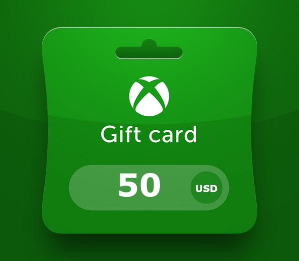 XBOX Live USD 50 Prepaid Card