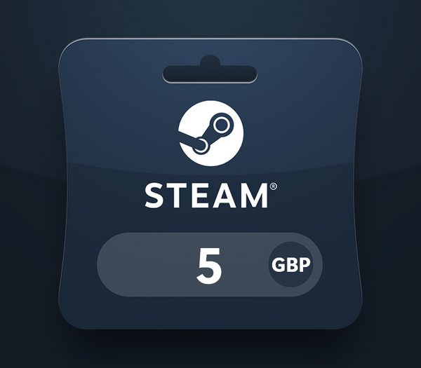 Steam Wallet GBP 5 Gift Card