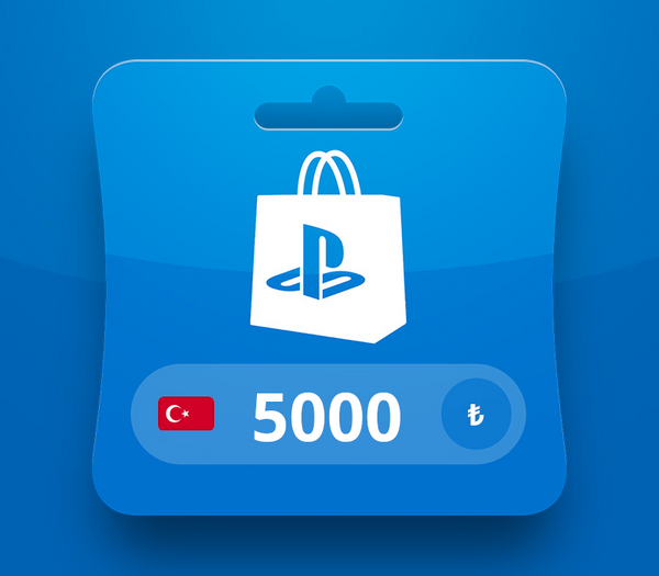 PlayStation Network TRY 5000 Card TR