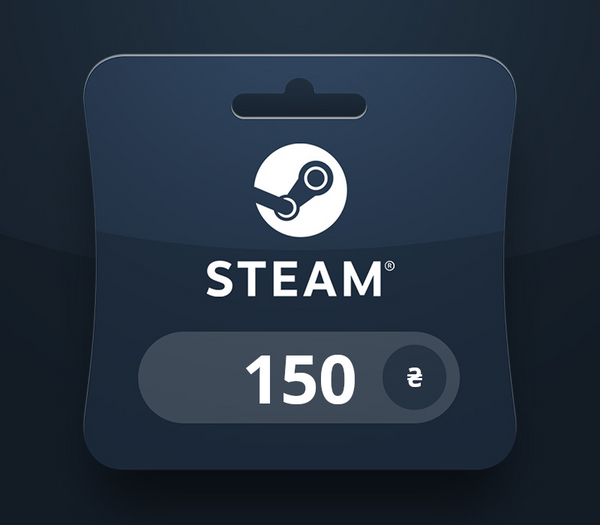 Steam Wallet UAH 150 Gift Card UA