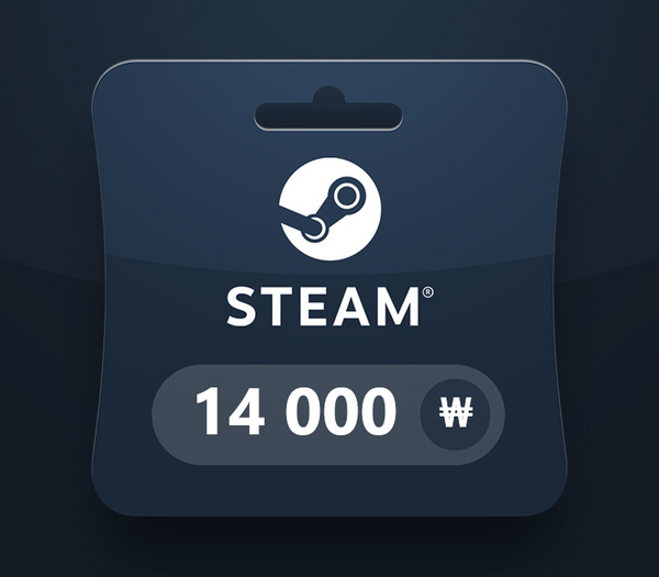 Steam Wallet KRW 14000 Gift Card KR