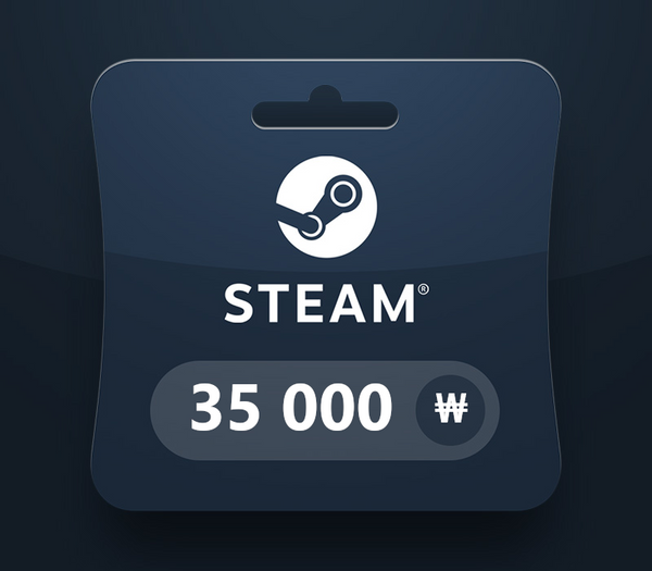 Steam Wallet KRW 35000 Gift Card KR