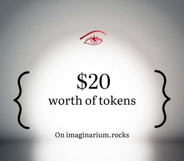 Imaginarium $20 Token Gift Card