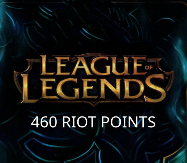 League of Legends 460 RP Prepaid Card TR