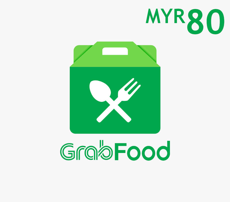 Grab Food MYR 80 Gift Card MY