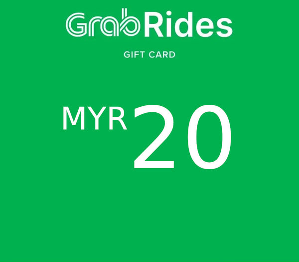 Grab Rides MYR 20 Gift Card MY