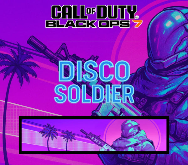 Call of Duty: Black Ops 7 - Disco Soldier Calling Card DLC PC/PS4/PS5/XBOX One/Series X|S
