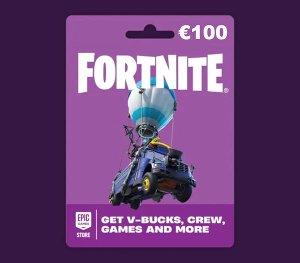 Fortnite EUR 100 PC Epic Games Gift Card ES