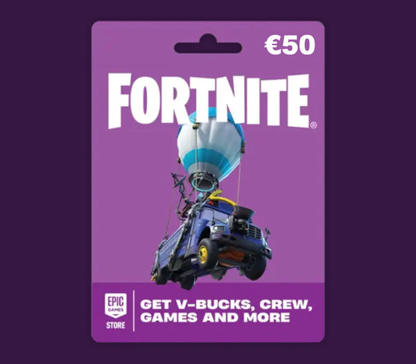 Fortnite EUR 50 PC Epic Games Gift Card FR