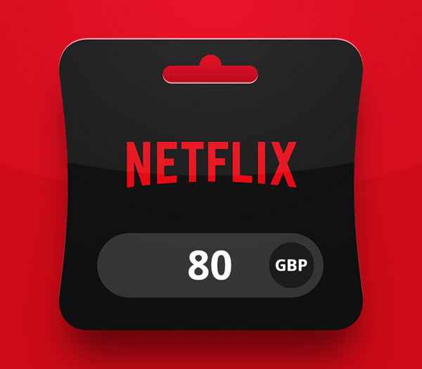 Netflix GBP 80 Gift Card