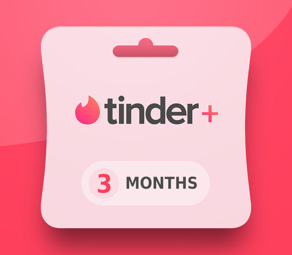 Tinder Plus - 3-Month Subscription Key IN