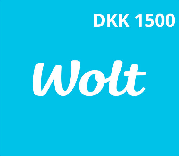 Wolt DKK 1500 Gift Card DK