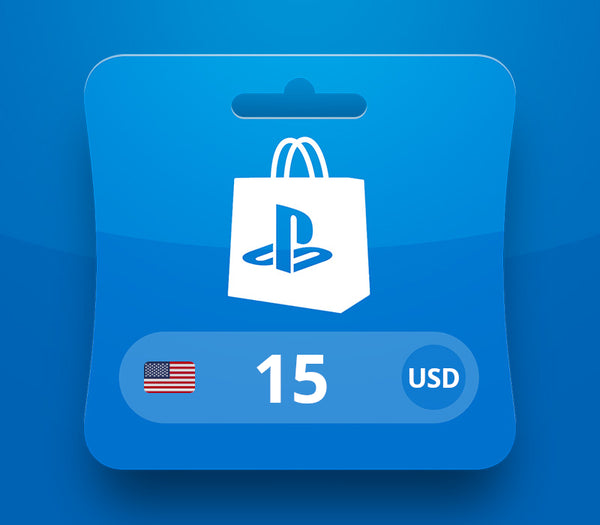 PlayStation Network Card USD 15 Gift Card