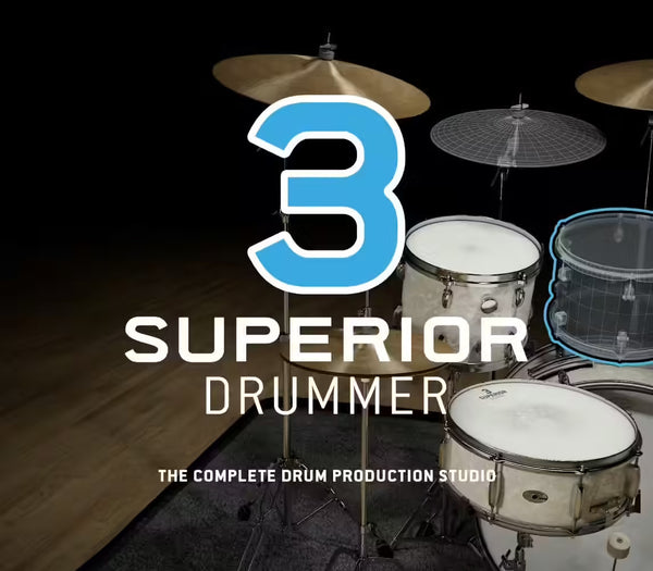 Superior Drummer 3 Virtual Drum Software