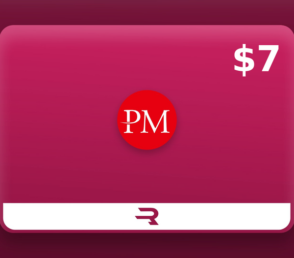 Rewarble Perfect Money USD 7 Gift Card