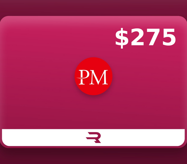 Rewarble Perfect Money USD 275 Gift Card