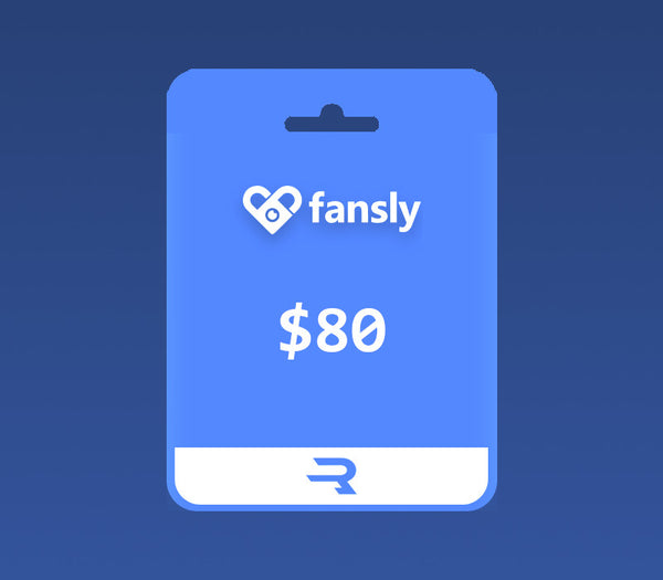 Rewarble Fansly USD 80 Gift Card