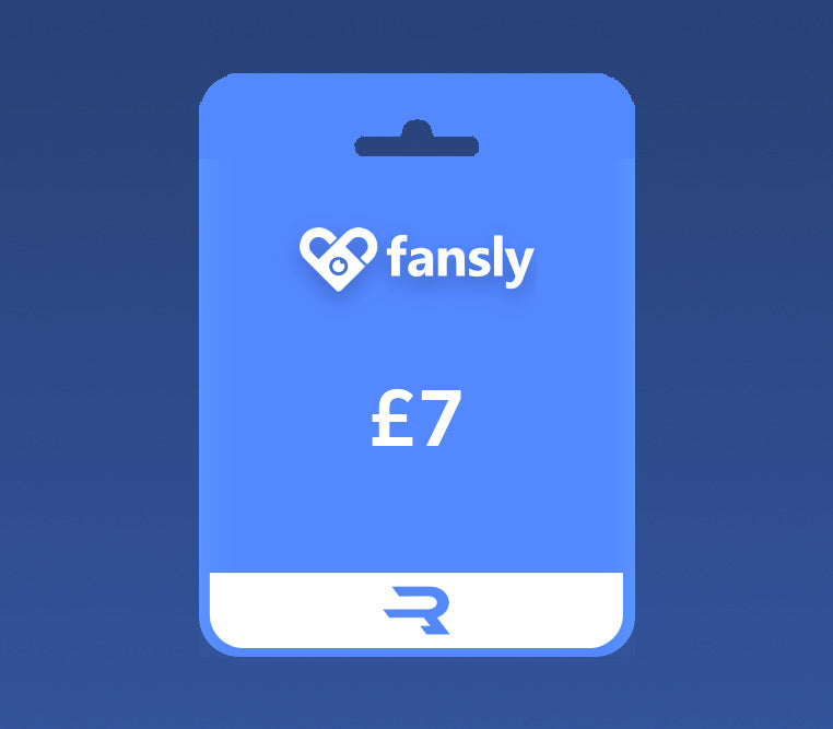 Rewarble Fansly GBP 7 Gift Card