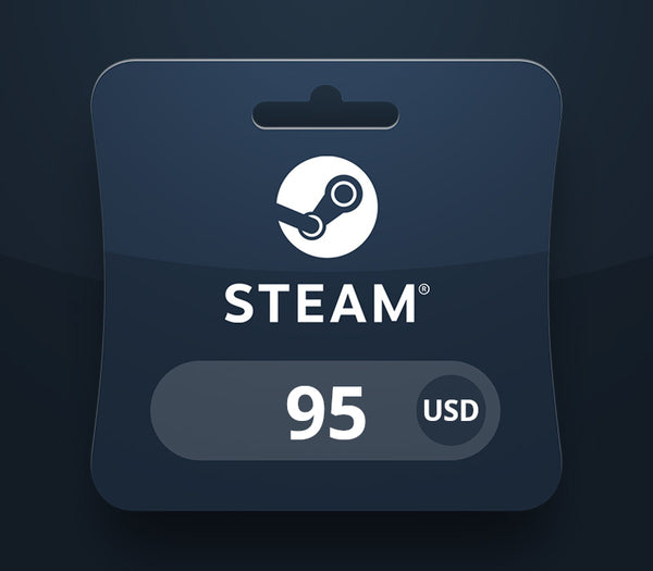 Steam Wallet USD 95 Gift Card
