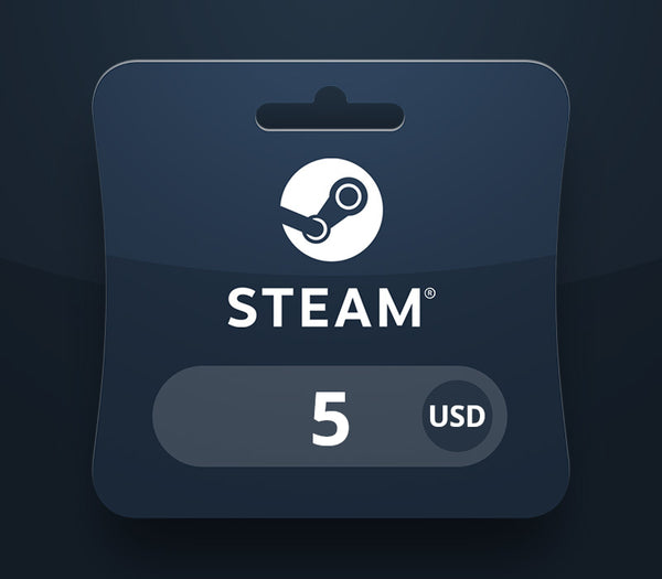Steam Wallet USD 5 Gift Card