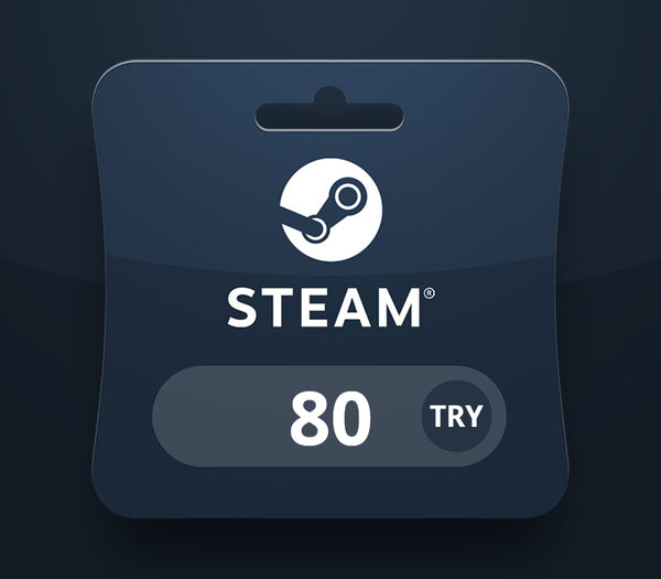 Steam Wallet TRY 80 Gift Card TR