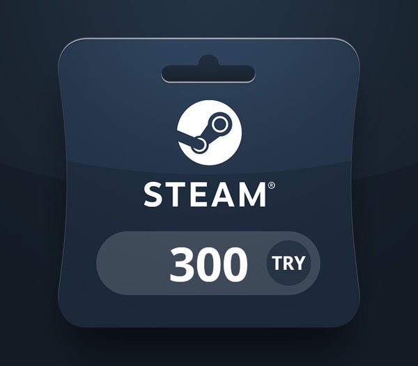 Steam Wallet TRY 300 Gift Card TR