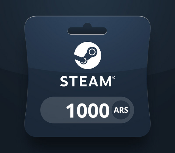 Steam Wallet ARS 1000 Gift Card